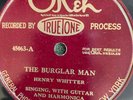 Okeh 45063 Henry Whitter  A WOMAN'S TONGUE HAS NO END   78 pm Country  EE+ 1926