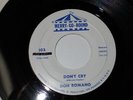 DON ROMANO 45, TEEN POPCORN.  BEAUTIFUL /  DON'T CRY.  NM-.