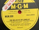 Demo 78 MGM 939 The Naturals, Ballad Of Sir Lancelot/ The buccaneers EX