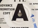 Paddy Klaus and Gibson,I Wanna Know,DEMO,EX+,PYE,1965,Mod,Freakbeat