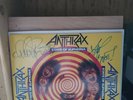 Anthrax State Of Euphoria Signed Autographed LP Island 91004-1