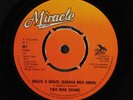 TWO MAN SOUND: Que Tal America / Brazil O Brazil 45 (UK, Rare Groove) Soul