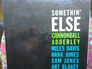Cannonball Adderley - Somethin' Else - Blue Note mono LP - RVG marked