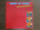 GANG OF FOUR: Entertainment  LP ORIGINAL 1979 UK 1ST PRESSING No Wave Post Punk
