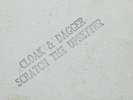 1st Press LEE PERRY LP  SCRATCH THE UPSETTER CLOAK & DAGGER -  BLACK HEART label