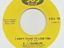 NORTHERN SOUL -- E.J. CHANDLER -- I CAN'T STAND TO LOSE YOU