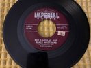 BOB LUMAN Red Cadillac And Black Mustache 45rpm Imperial Rockabilly Tested