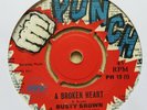 BUSTY BROWN A Broken Heart / Tribute To A King UK 7