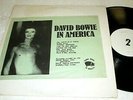 DAVID BOWIE IN AMERICA LP EX- TMOQ US 1972 SANTA MONICA CALIFORNIA LIVE VINYL