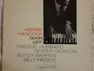 Vintage Vinyl Record Album Herbie Hancock Takin Off, Blue Note 4109, original 62