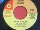 Experience Unlimited - You Got To Tell Me / Alright - Gaynote RARE SOUL 45 HEAR