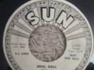 ROY ORBISON SUN 353 RECORD DEVIL DOLL WHITE LABEL PROMO