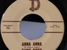 Rockabilly Bopper 45 Hank Roby Anna Anna on D HEAR