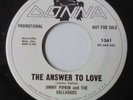 JIMMY PIPKIN And The GALLAHADS - This Letter to You RARE PROMO Doo-Wop DONNA 45