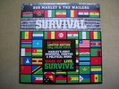 40th anniversary LP by BOB MARLEY - survival....COLOUR VINYL.