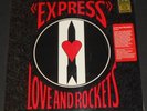 LOVE AND ROCKETS express USA LP new sealed RED VINYL limited #0823/1500 BAUHAUS