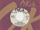 Larry Williams  Too Late Okeh Demo Soul Northern motown