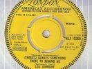 LOU JOHNSON Always Something There To Remind Me LONDON PROMO NORTHERN SOUL UK 45