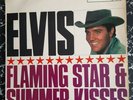 ELVIS PRESLEY FLAMING STAR  AND SUMMER KISSES RARE RCA RED DOT 1965 LP.