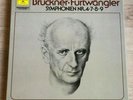 FURTWANGLER Symphonies No.4, 7, 8, 9 BRUCKNER 1stPress DGG 5LP Box MINT