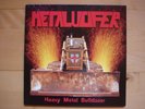METALUCIFER - Heavy Metal Bulldozer Yellow Marbled Vinyl, IRON PEGASUS LP 2009