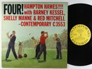 Hampton Hawes - Four  LP - Contemporary - C3553 Mono DG