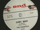 DOOWOP R&B 78 - CHANTELS - EVERY NIGHT  - HEAR 1958 - END 1015