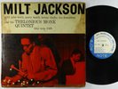 Milt Jackson - With Thelonious Monk Quintet LP - Blue Note Mono DG RVG Ear LEX