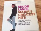 MAJOR LANCE[TOO HOT TO HOLD   COME SEE]EX+ 1965 NORTHERN SOUL SPANISH EP 45 Epic