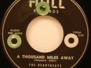 The Heartbeats A Thousand Miles Away / Oh Baby Don't 45 1956 Doo-Wop Hull vg+