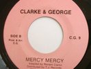 RARE ROOTS REGGAE - BABYLON DREAD - CLARKE AND GEORGE - MERCY MERCY 7