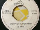 ELVIS PRESLEY-CHILE ORIGINAL SINGLE RCA 45 RPM 7” WHITE LABELS THE GIRL OF... VG