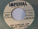ROCKABILLY 45 BOB LUMAN-RED CADILLAC AND A BLACK MUSTACHE VG++ Promo