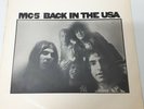 MC5 BACK IN THE USA RARE AUSSIE 1ST PRESS GREEN LP 70
