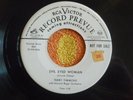TERRY TIMMONS Evil Eyed Woman 45 rpm WHITE LABEL PROMO RCA Victor 1953 BLUES R&B