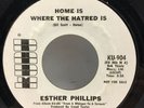 Esther Phillips - Home is Where the Hatred Is 45 RPM - Tested VG+ Vinyl Promo F4