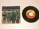 Beatles Help  / I'm Down Capitol 5476 Picture Sleeve 45 Record Rare