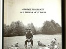 All Things Must Pass George Harrison 1970 Vinyl Apple Records 1st Press Poster