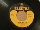THE DOORS 45 LIGHT MY FIRE / THE CRYSTAL SHIP ELEKTRA EK-45615 VG