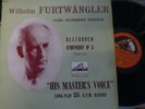 FURTWANGLER / BEETHOVEN symphony no 3 / HMV ALP 1060