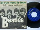 THE Beatles all You Need Is Love/Baby Spain Vinyl 7 