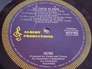 AC/DC RARE AUSTRALIAN Let There Be Rock ALBERT label) NICE COPY