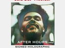 SOLD OUT AUTOGRAPH SIGNED The Weeknd - After Hours Black Vinyl Holographic Cover