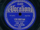 78tk-Jazz-VOCALION 4886-Count Basie-(12th Street Rag/Jump for Me)