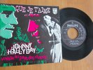 45t original BELGIQUE JOHNNY HALLYDAY 370599 que je t'aime pochette sur scène