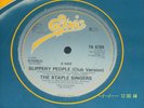 The Staple Singers 'SLIPPERY PEOPLE' UK Issue 12