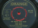 John Miles One Minute Every Hour (Orange Label, Northern Soul) 7