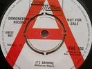 THE TEMPTATIONS : IT'S GROWING : DEMO RECORD : TAMLA MOTOWN TMG 504