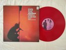 208)  -  U2  -   LIVE UNDER THE BLOOD RED SKY -- RED LP   -  LP VINYL RECORDS