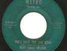 Northern Soul Deep 45 DICKY Piano WILLIAMS 